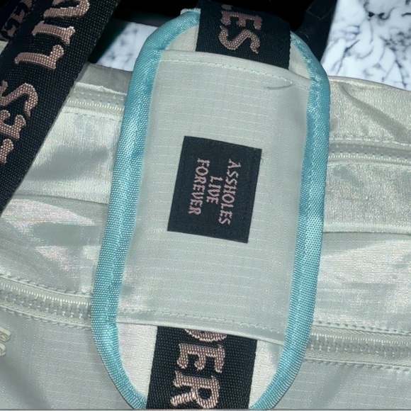 Emotional Baggage - A** Holes Live Forever Duffel - Picture 5 of 6